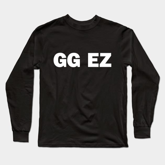 GG EZ gaming Long Sleeve T-Shirt by CandyMoonDesign